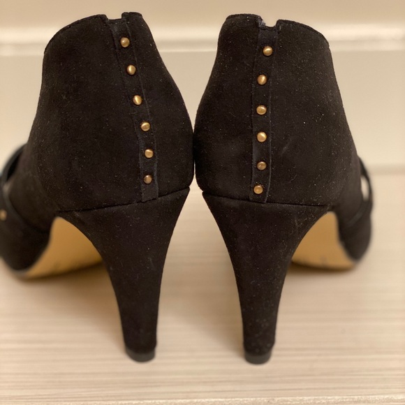 Bella Vita Nouveau Peep Toe Booties - Picture 3 of 10